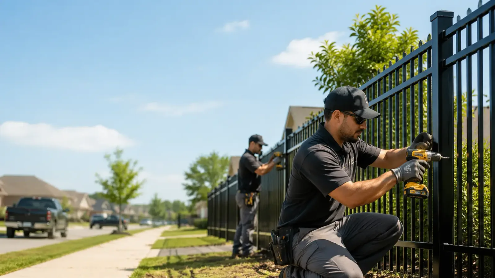 Metal Fence Installation in Rockport, IN